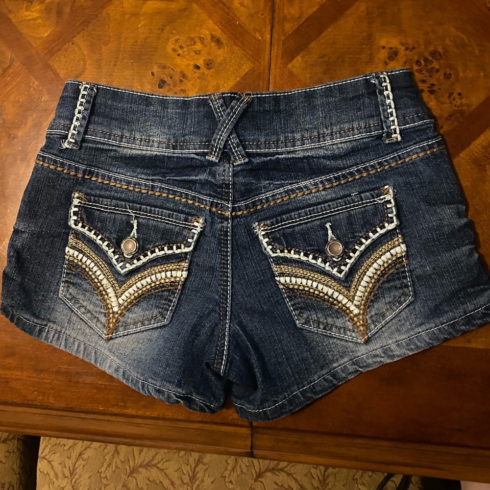 Blue Spice y2k Vintage low rise shorts
